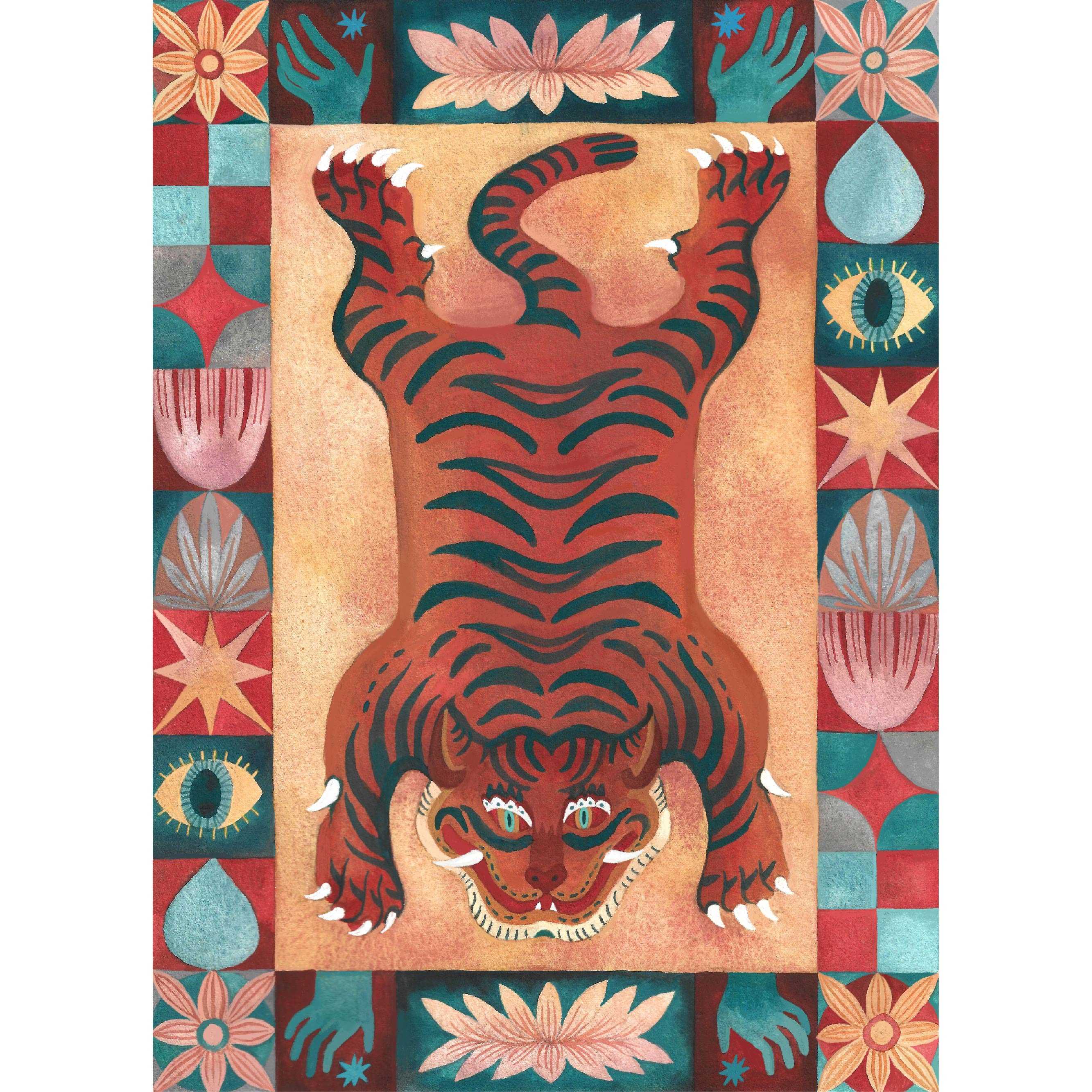 Tiger mat