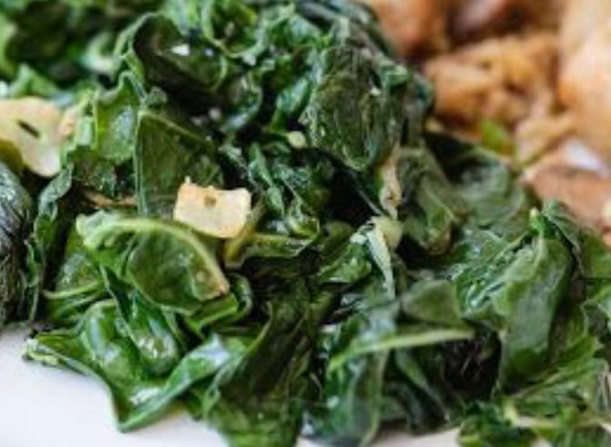 Sauteed Spinach ผักโขมผัด  ほうれん草炒め