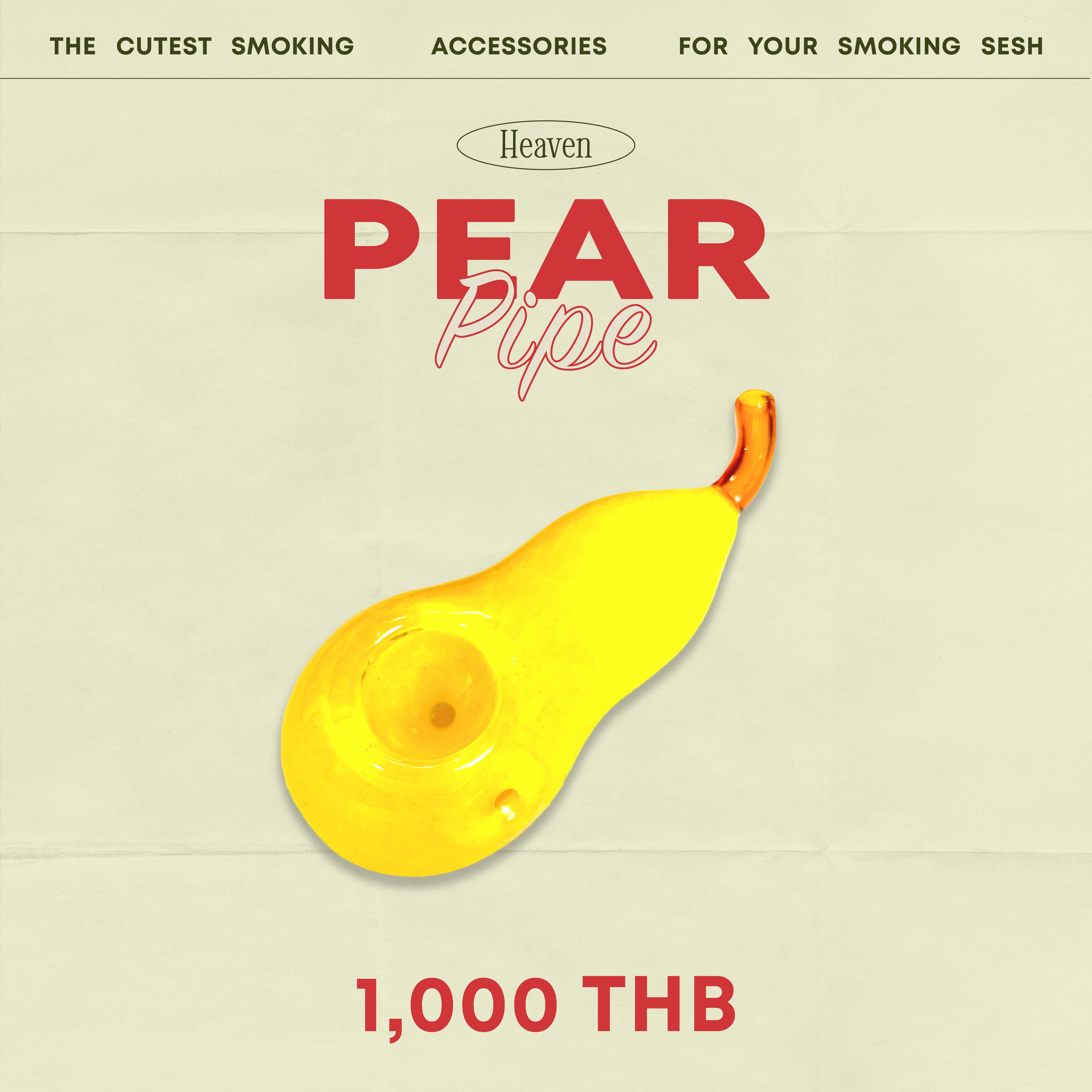 Yellow Pear pipe