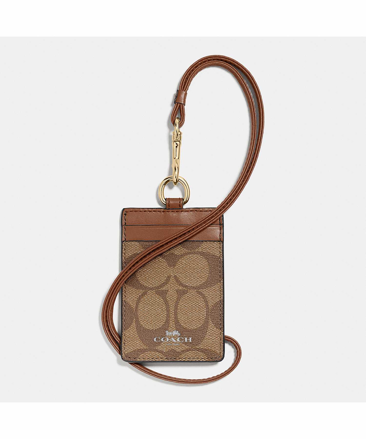 COACH ID LANYARD IN SIGNATURE CANVAS 63274 IME74
