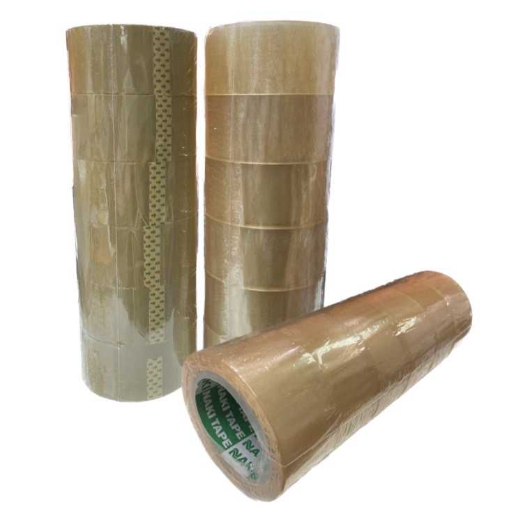 NAKI OPP เทป 2 นิ้วX100หลา ขุ่น+ใส