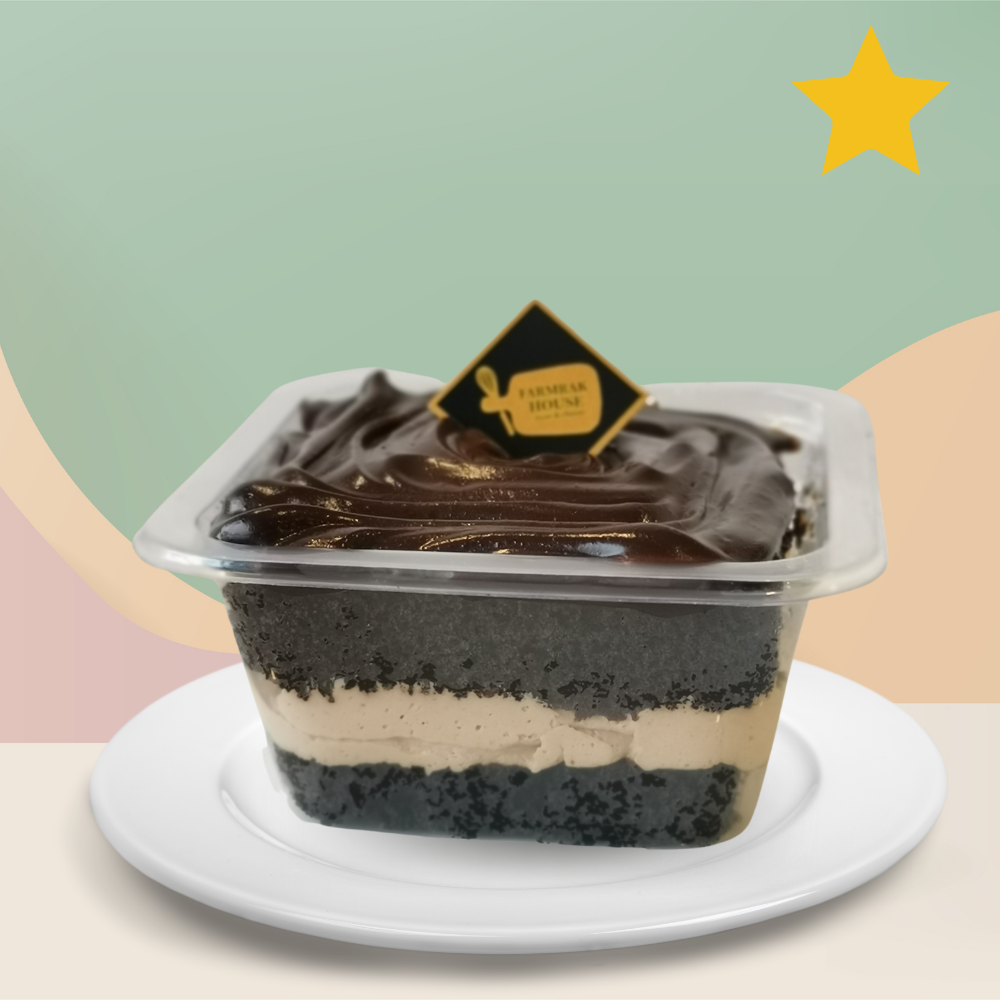 เค้กบ๊อกซ์ ช็อกโกแลตฟัดจ์ (ขั้นต่ำ 20 ชิ้น)