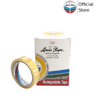 LOUIS TAPE เทปใส 1/2นิ้ว,1นิ้ว,3/4 x 36หลา แกน 3นิ้ว(แกนใหญ่)