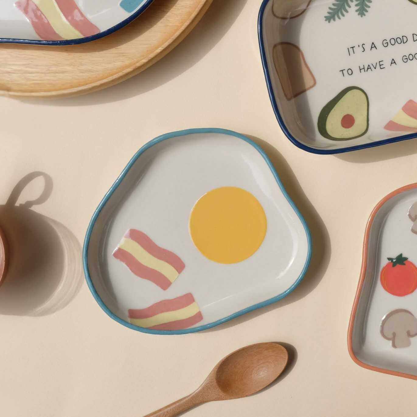 Egg Bacon Dish Small Size