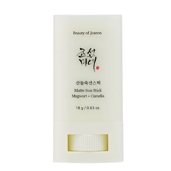 Beauty of Joseon matte sun stick : mugwort + camelia (SPF 50+ PA++++) 18ml.