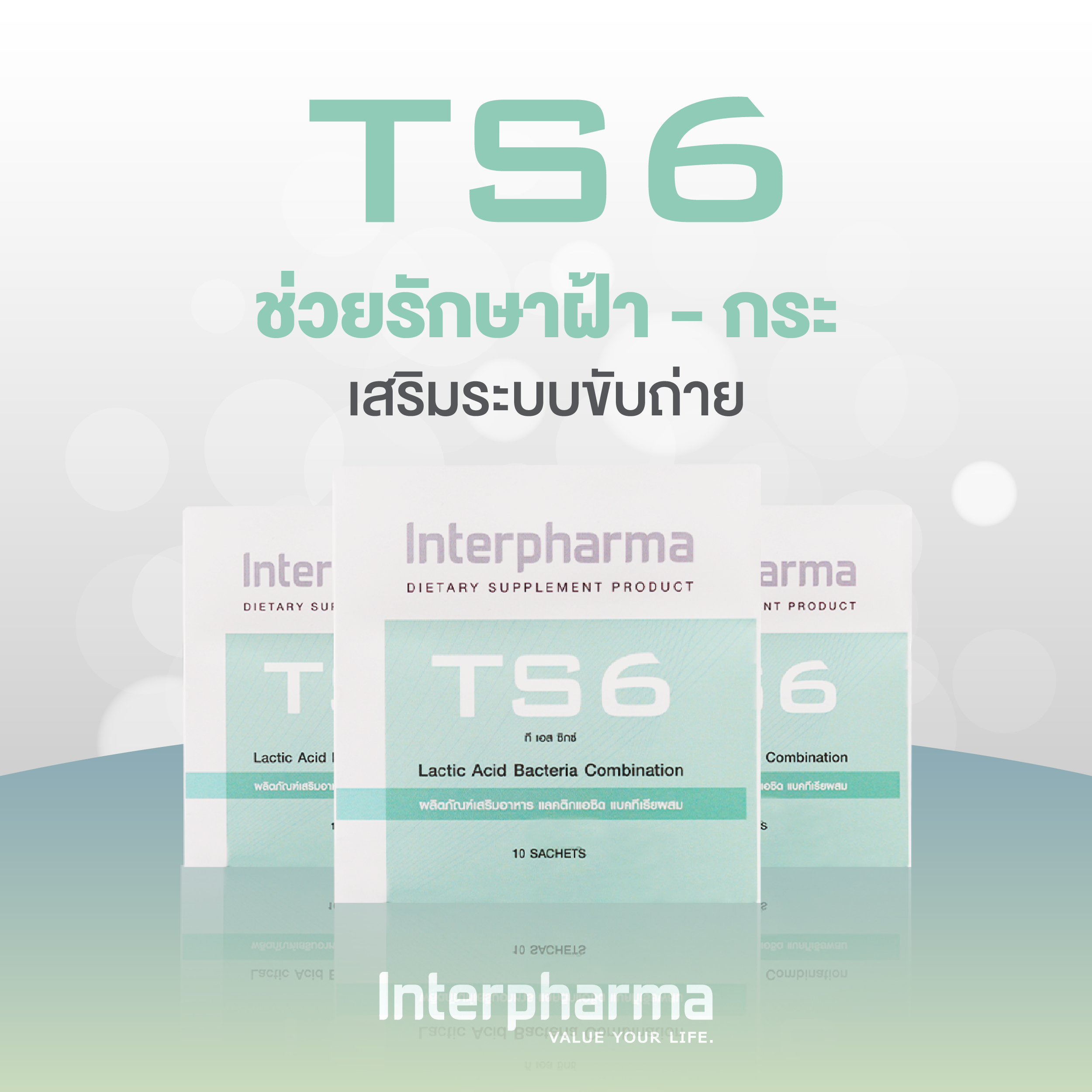 TS6 สูตรผิวช่วยลดเลือนฝ้า ให้จางลงใน 3 เดือน