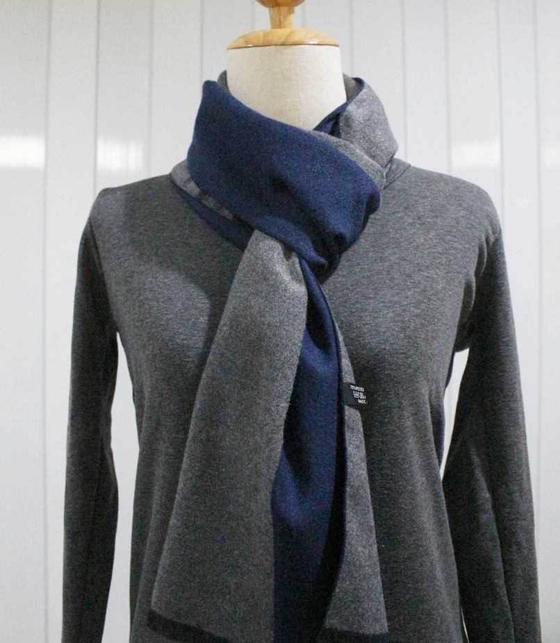 ผ้าพันคอขนสัตว์wool ผืนบางกันหนาวได้ดี
