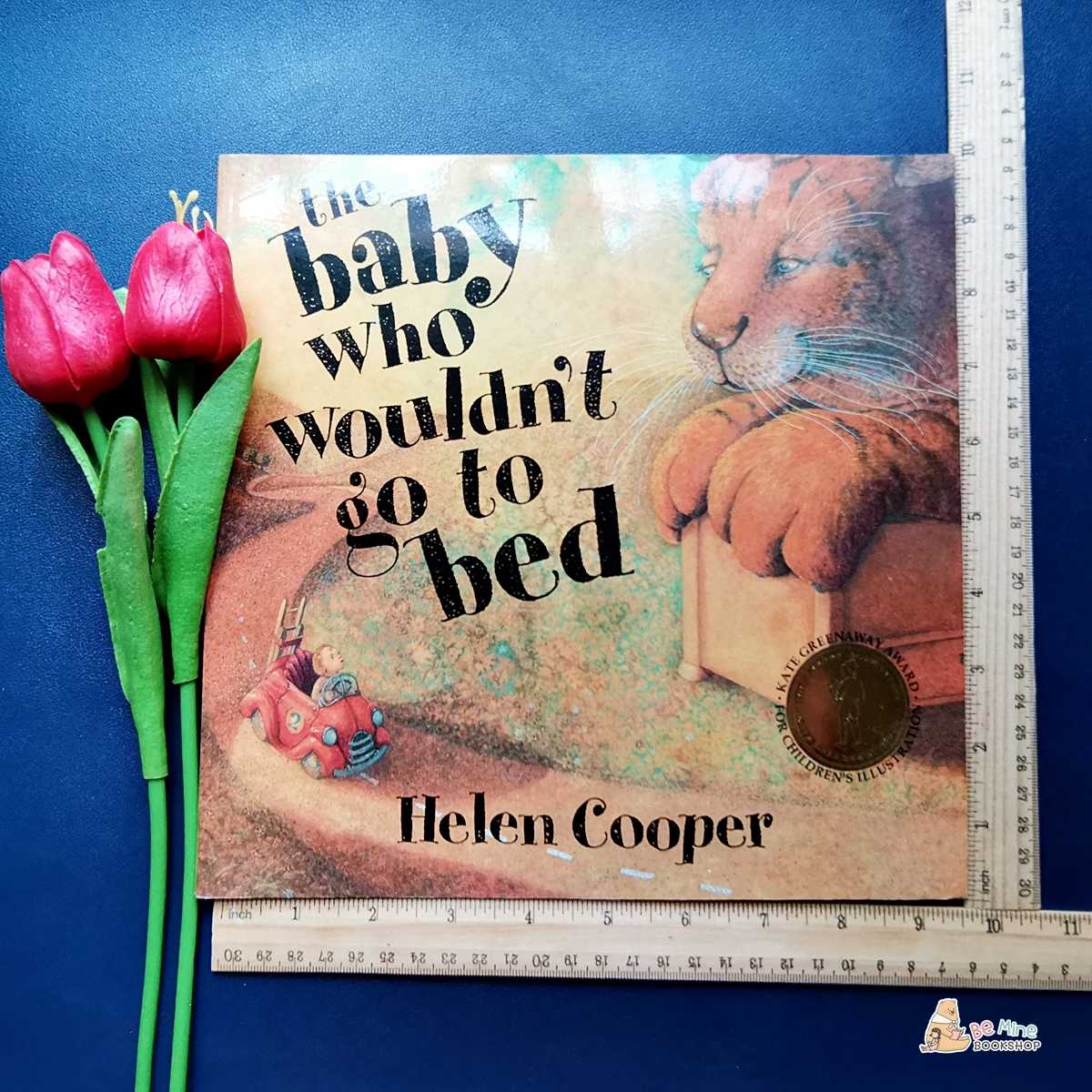 🏆หนังสือรางวัล║The Baby Who Wouldn't Go to Bed║มือสอง ปกอ่อน📌หลังปกมีจุดเหลือง