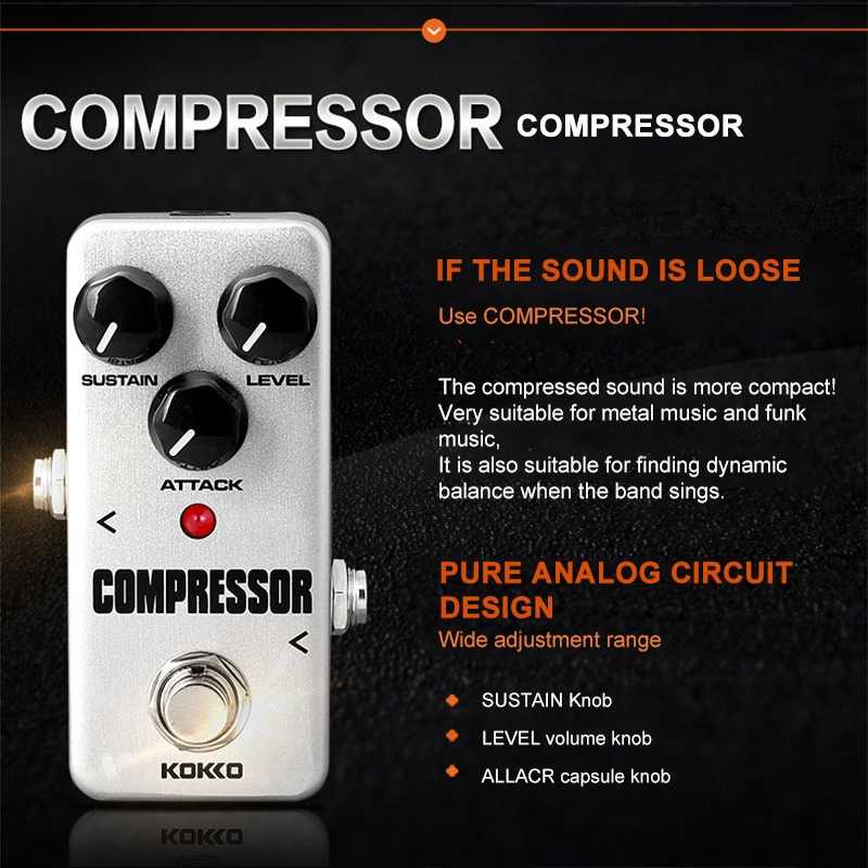 KOKKO - FCP-2 Compressor เอฟเฟคกีต้าร์ไฟฟ้า