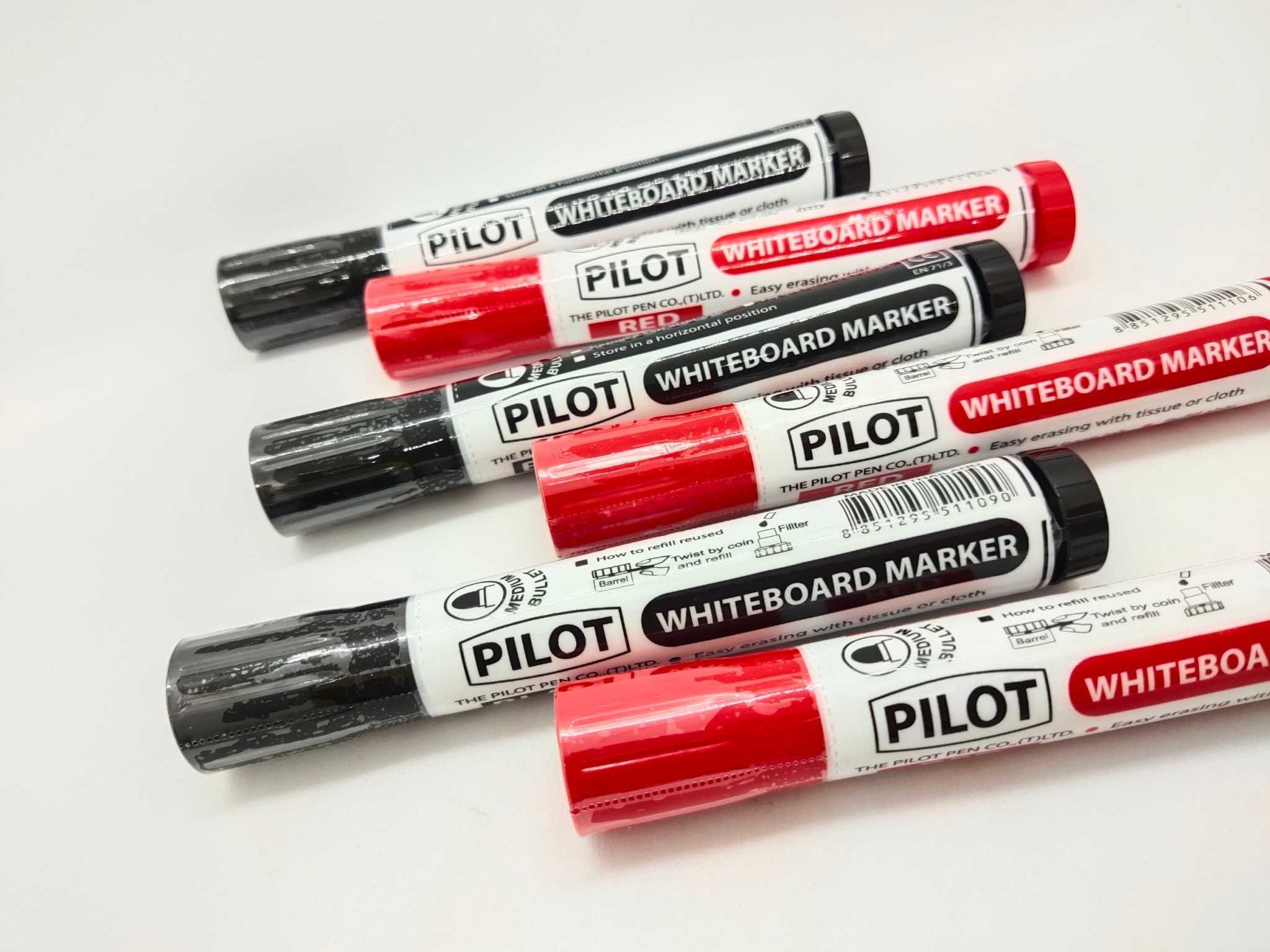 ปากกาไวท์บอร์ด PILOT WHITEBOARD Marker หัวกลม รุ่น WBMA-M