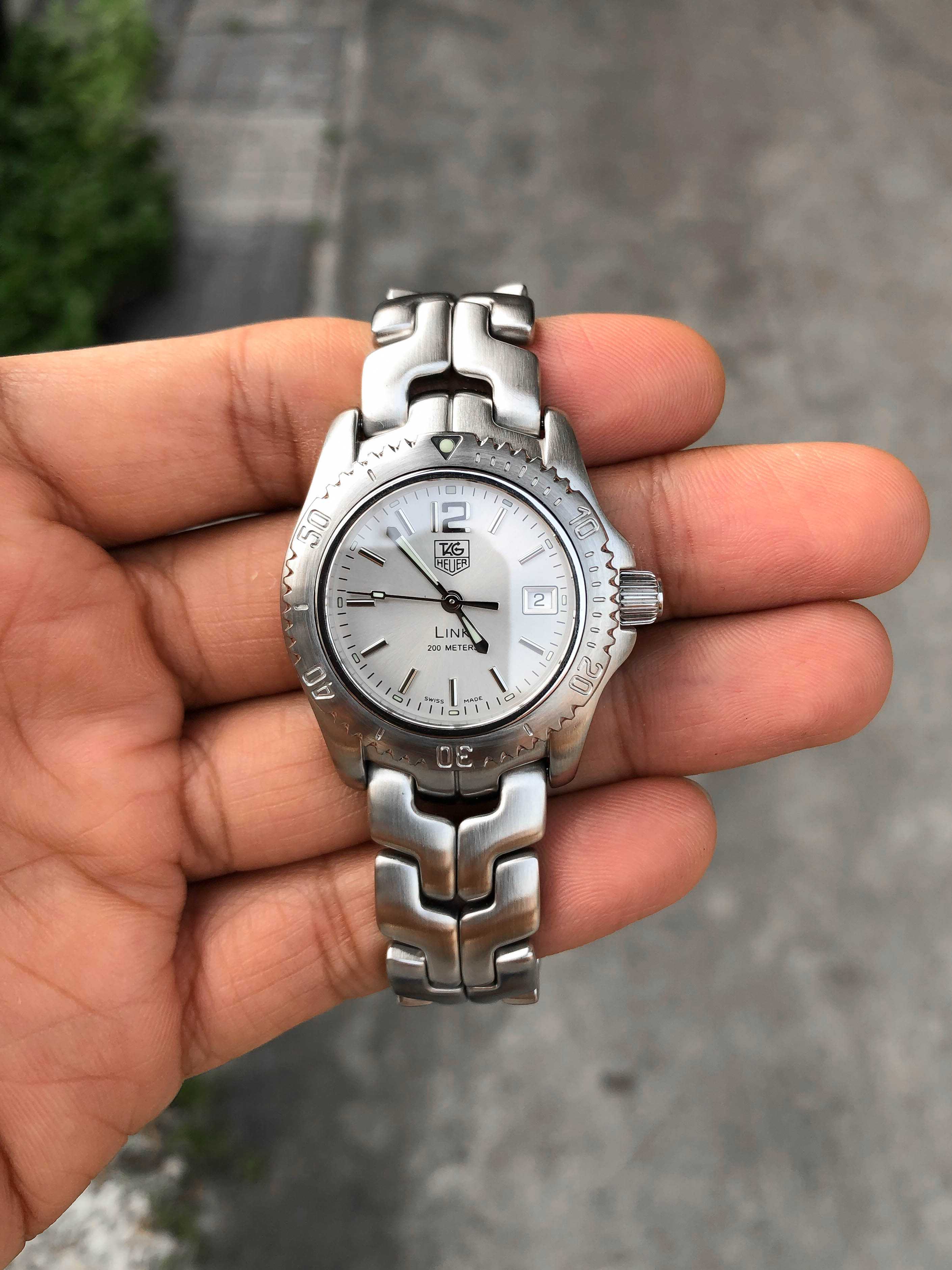 Tag Heuer Link G2 Lady Size Quartz Silver Dial