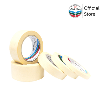 LOUIS TAPE เทปกาวย่น 3/4นิ้ว 1นิ้ว 1.5นิ้ว x 6หลา แกนเล็ก