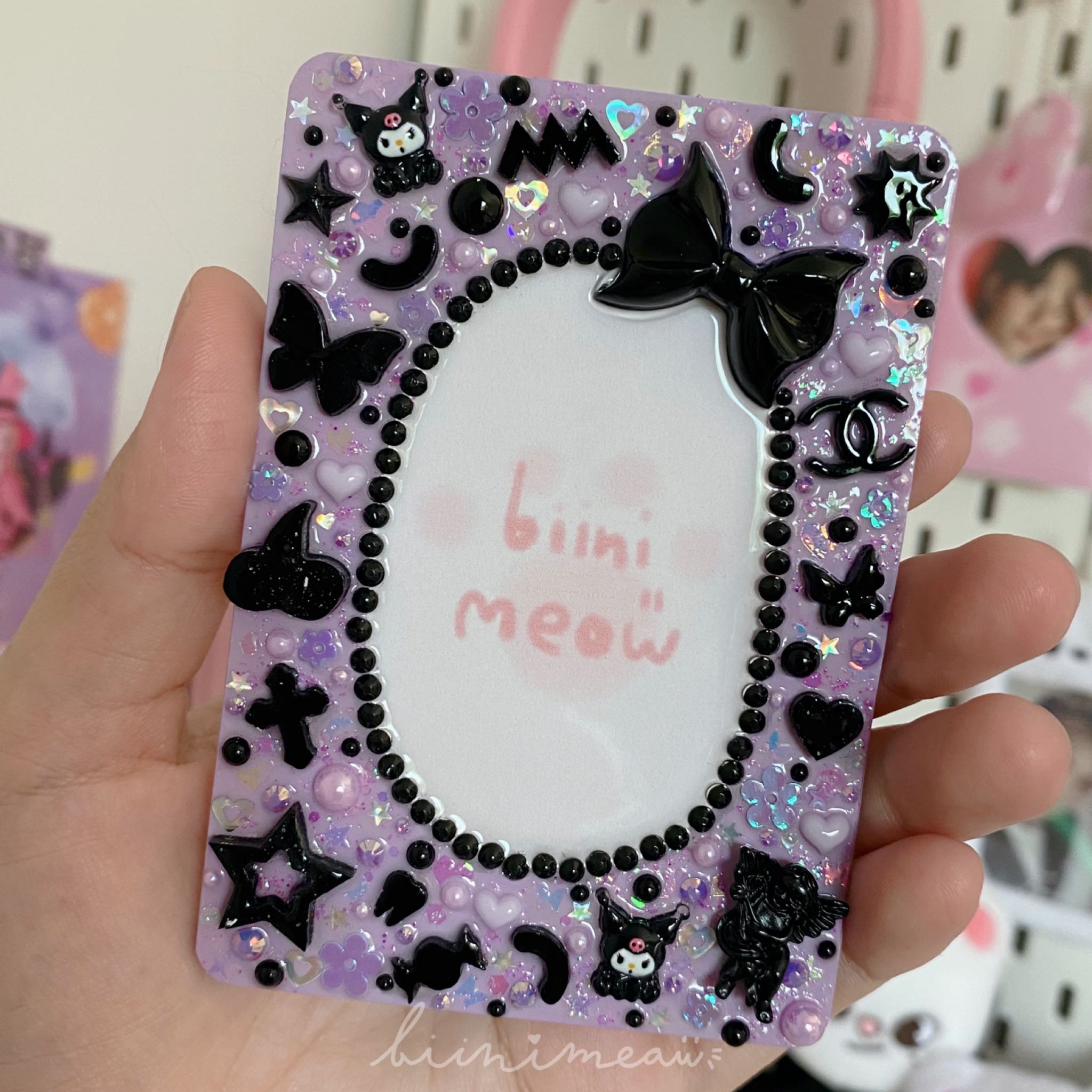 ‼️💜 เฟรมการ์ด Kuromi 🎀