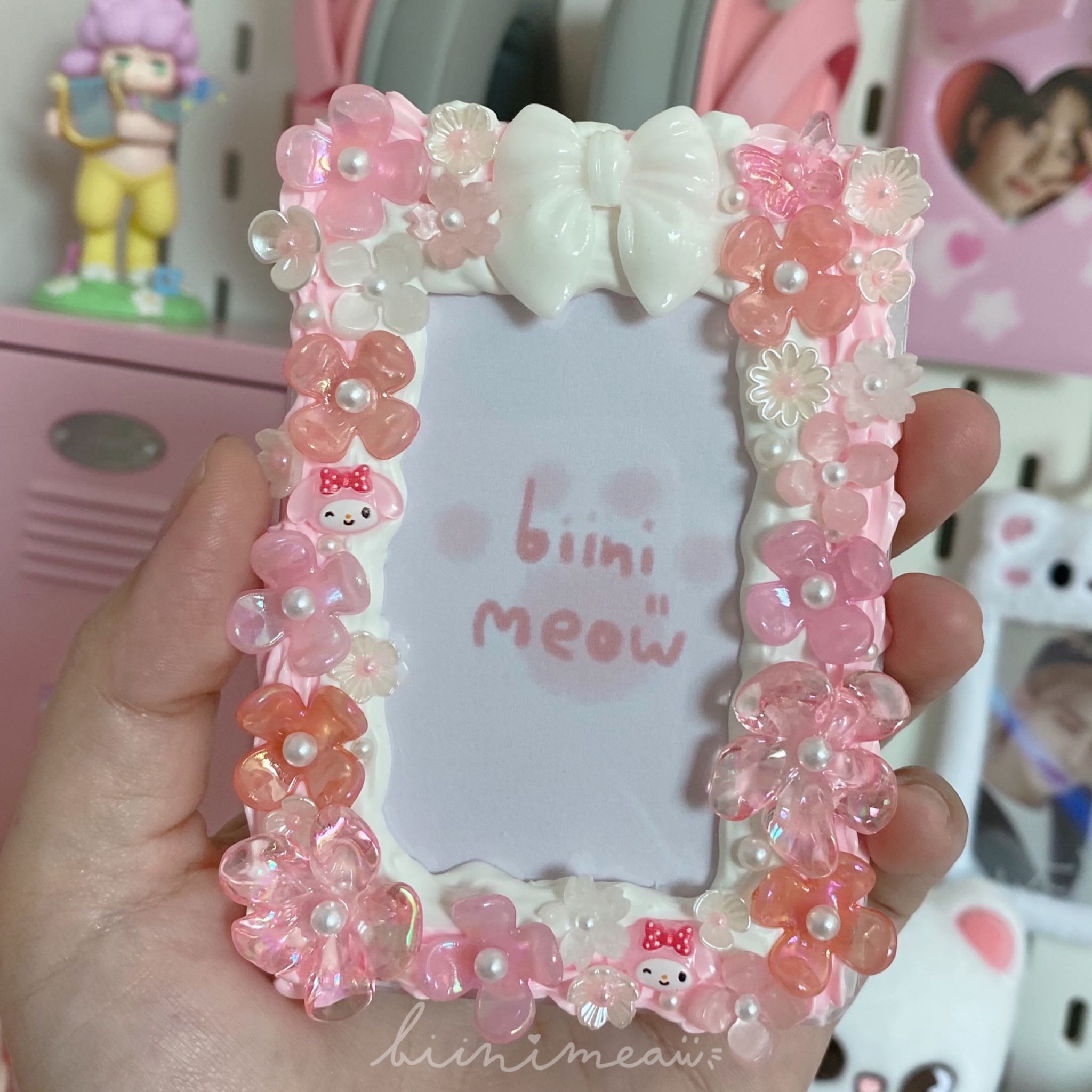 🥣 เฟรมการ์ดวิปครีม my melody 💖🌸