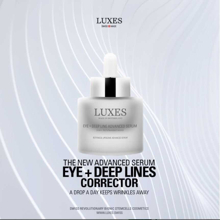 LUXES EYE + DEEP LINE ADVANCED SERUM