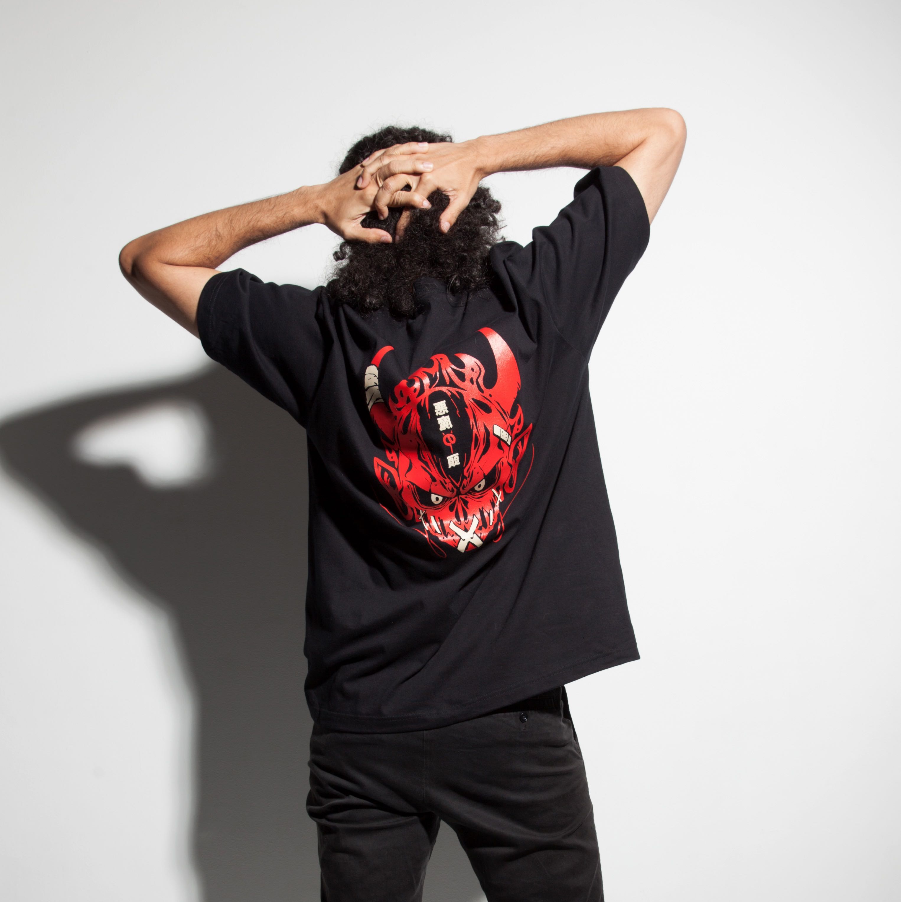 DEMON HEAD OVERSIZED TEE
