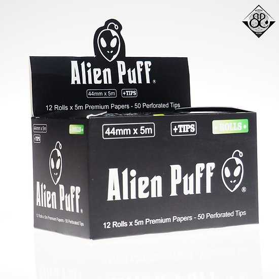 Alien Puff - Paper Roll with Black filer tip