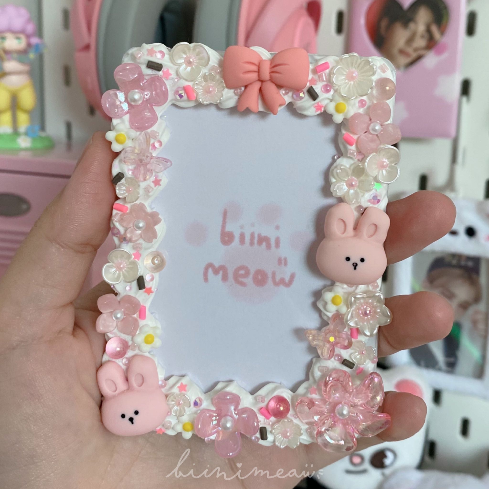 🌸🐇  เฟรมการ์ดวิปครีม กาตุ่ย 💐