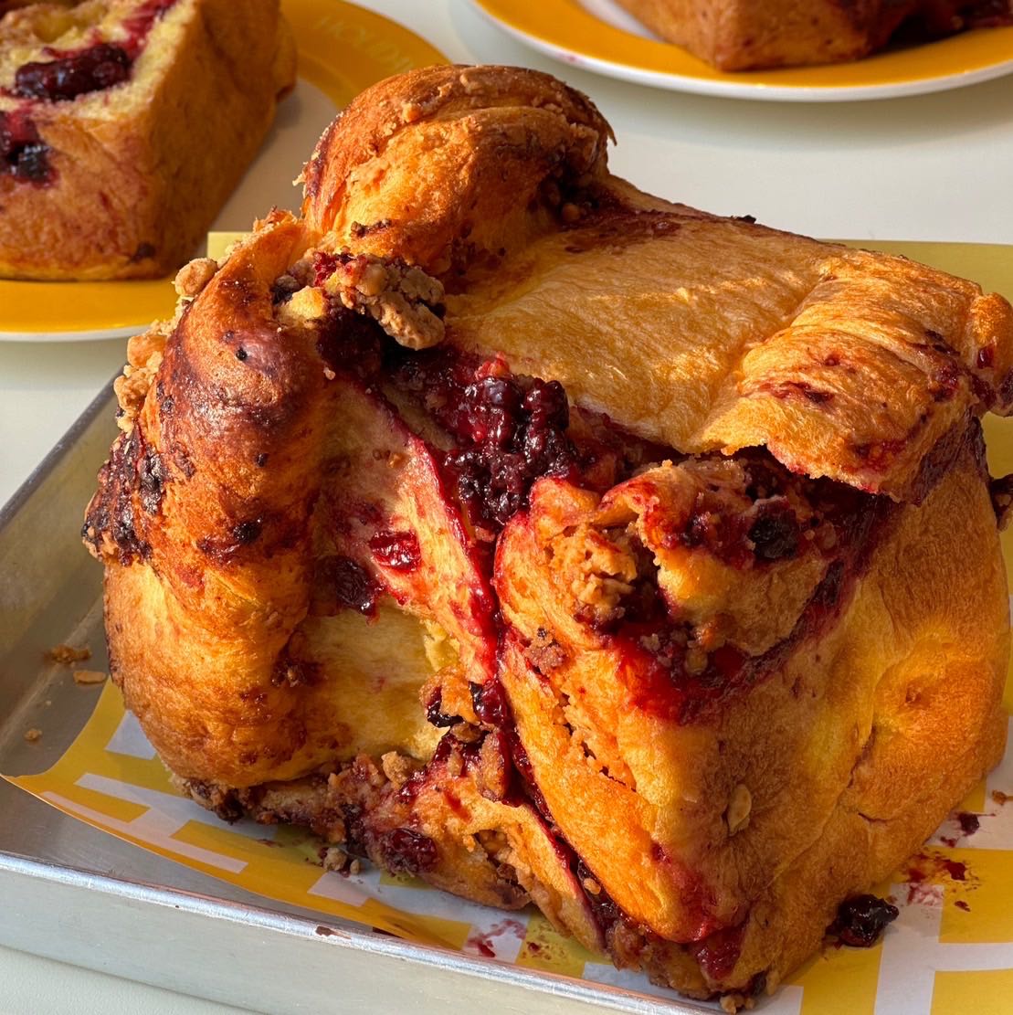 Peanut Butter & Jam Brioche 