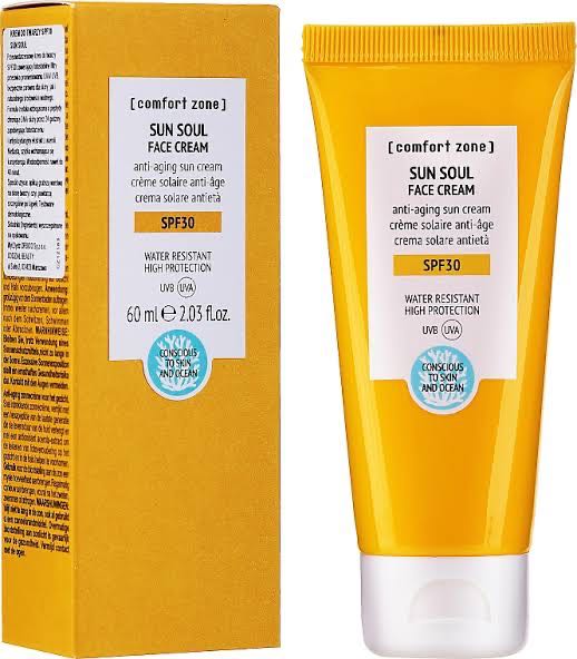 COMFORT ZONE SUN SOUL FACE CREAM SPF30 60ML
