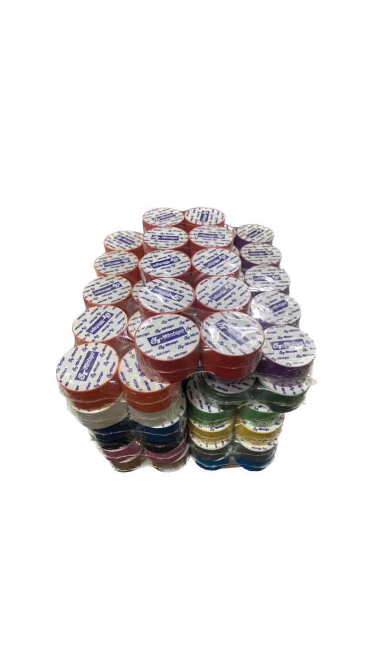 WINTAPE เทปกาวผ้า 1.5นิ้ว x 2หลา (แพ็ค 10 ม้วน)