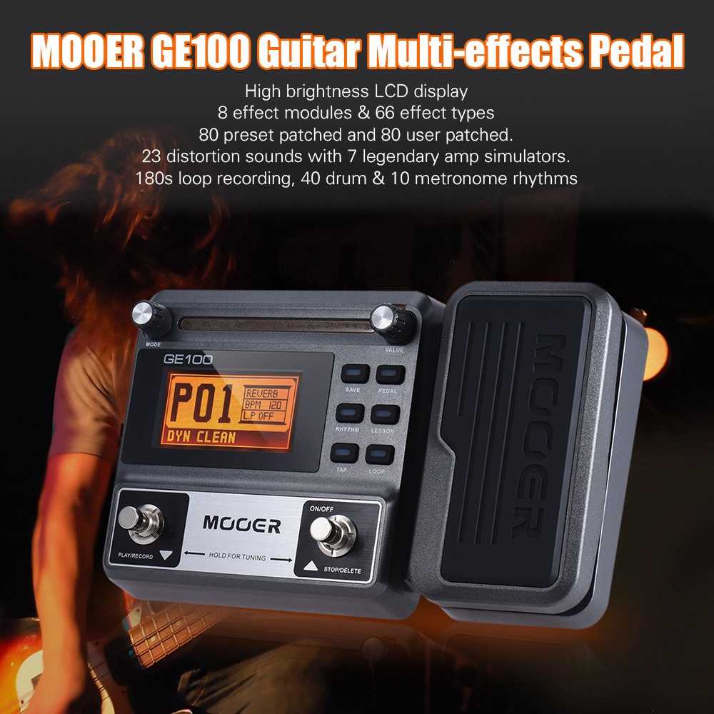 Mooer GE-100 มัลติเอฟเฟค