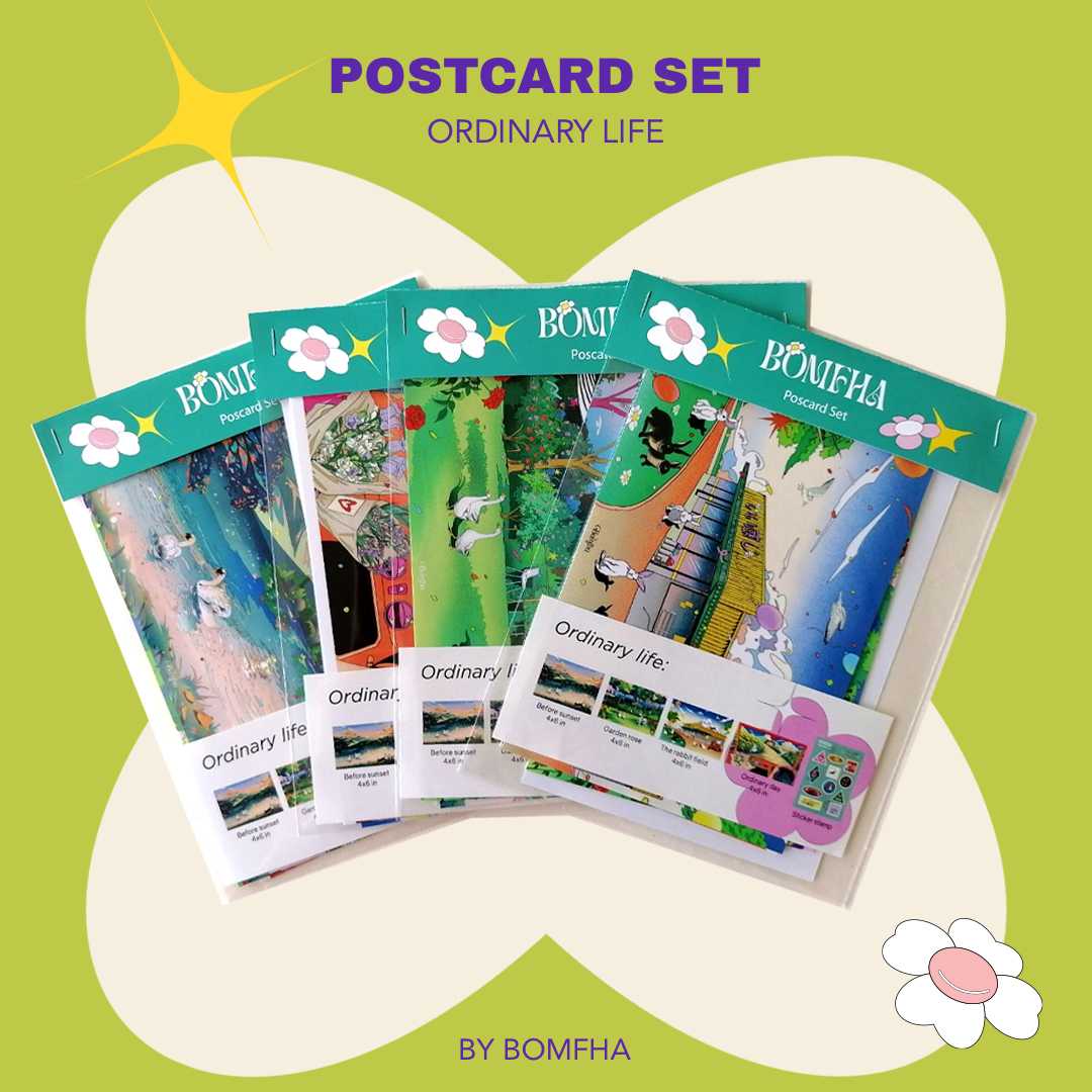 Ordinary life Postcard set
