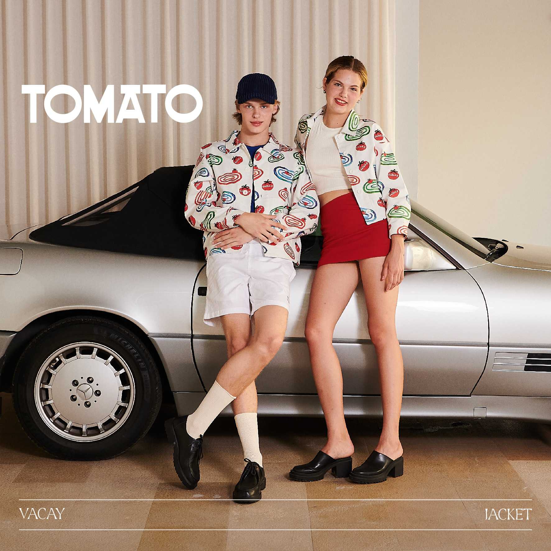 Vacay Jacket - Tomato