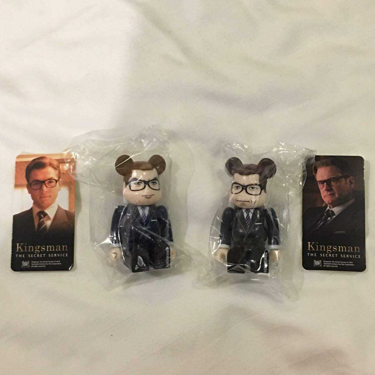 Be@rbrick kingsman 100% set