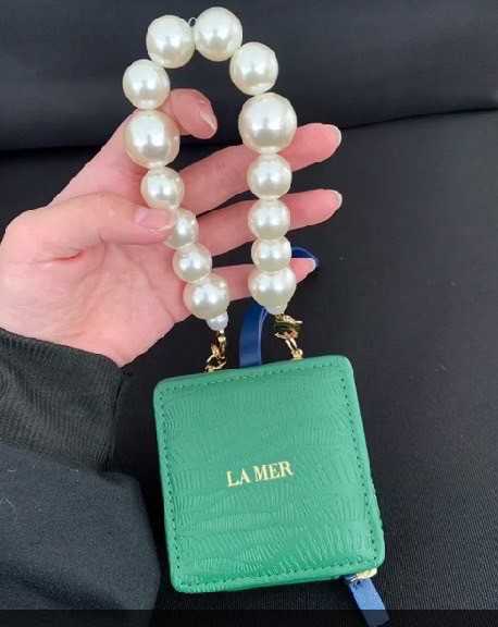 La mer กระเป๋าคลัทช์ ( ทรงสี่เหลี่ยม)