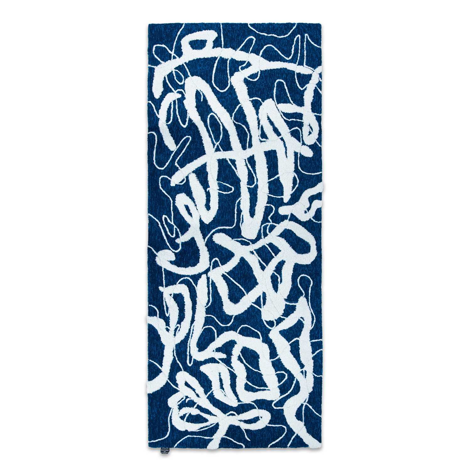 พรมยิงลาย SS23 Abstract Blue 80x200 ซม.
