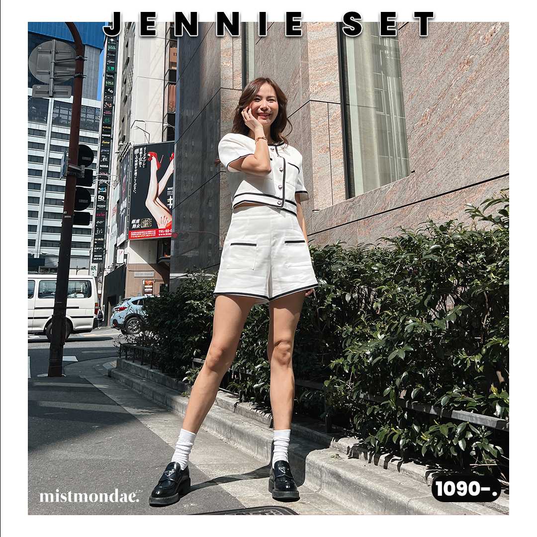 Mistmondae  Jennie Set (ชุดเชตสไตส์เกาหลี )