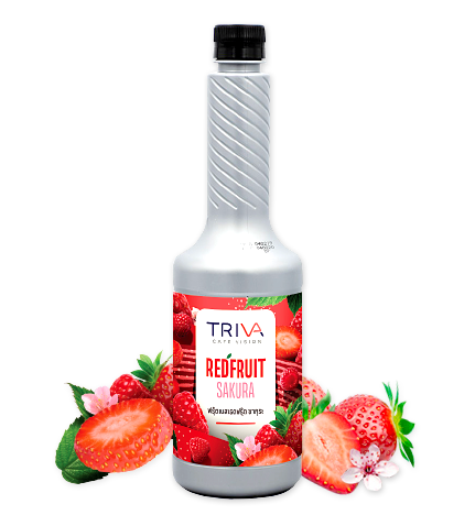 ไซรัปทรีว่า เรดเบอร์รี่ ขนาด 750ml.