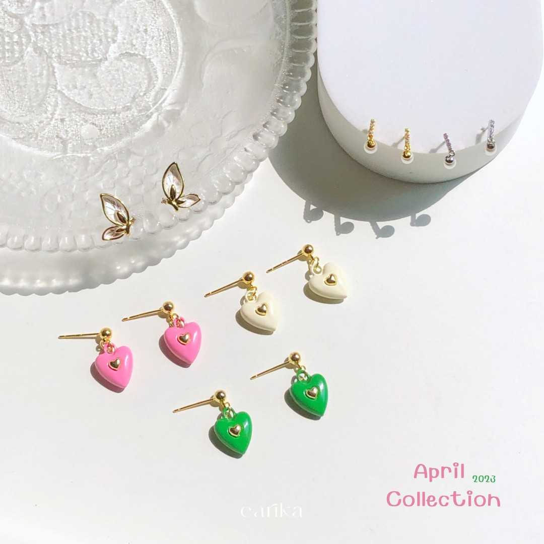 earika.earrings -  คอลเลคชั่นต้นเดือนเมษายน 2023 (1) เหมาะสำหรับคนแพ้ง่าย