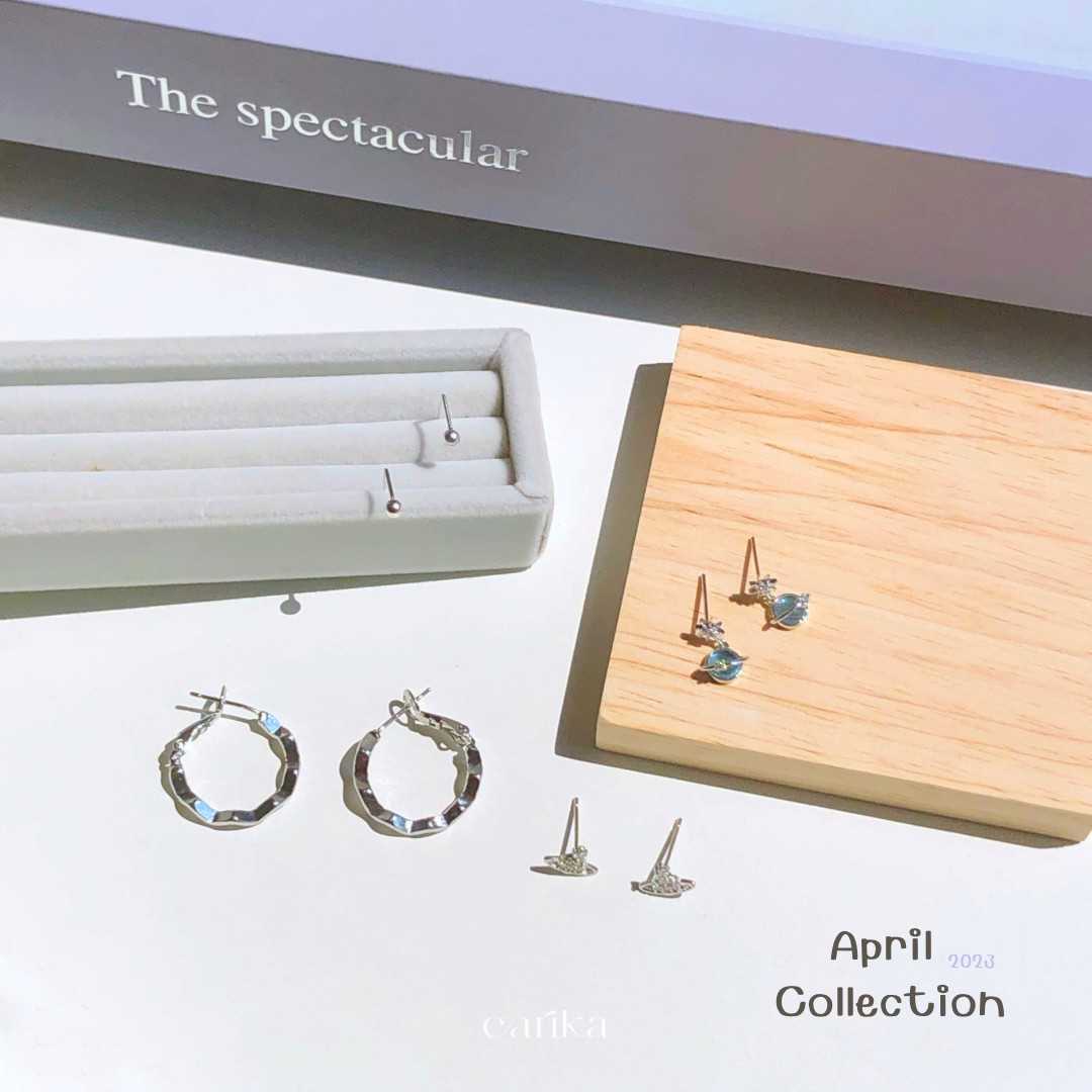 earika.earrings - คอลเลคชั่นต้นเดือนเมษายน 2023 (2) เหมาะสำหรับคนแพ้ง่าย