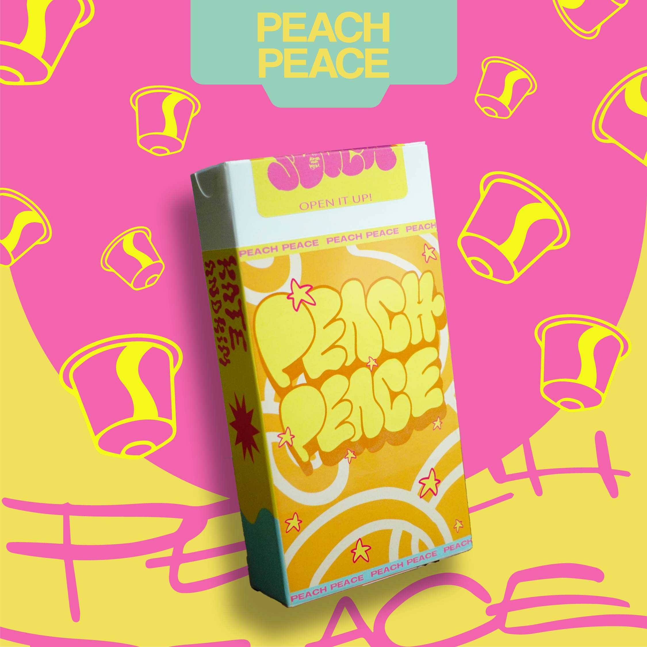 Kate&Kim Coffee Capsules กาแฟแคปซูล กลิ่นพีช Peach ระบบ Nespresso