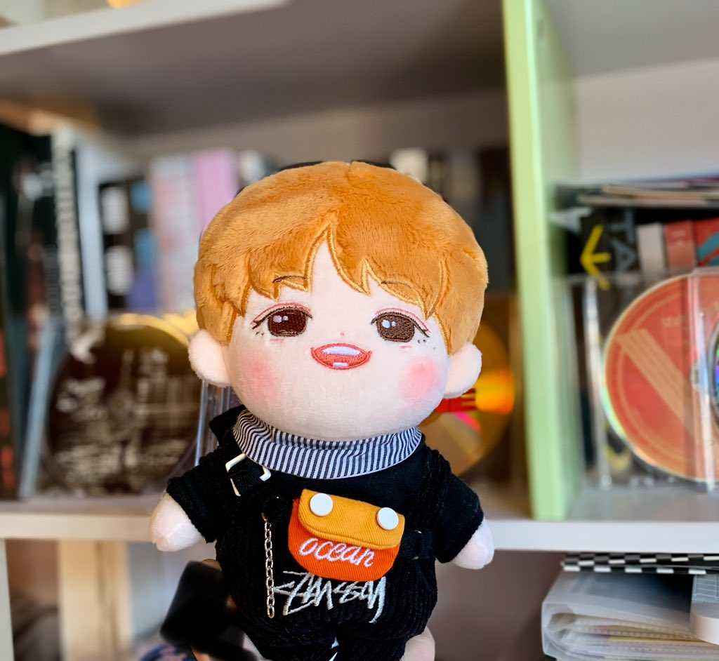 (พร้อมส่ง) ตุ๊กตาหยางหยาง Orange 20cm