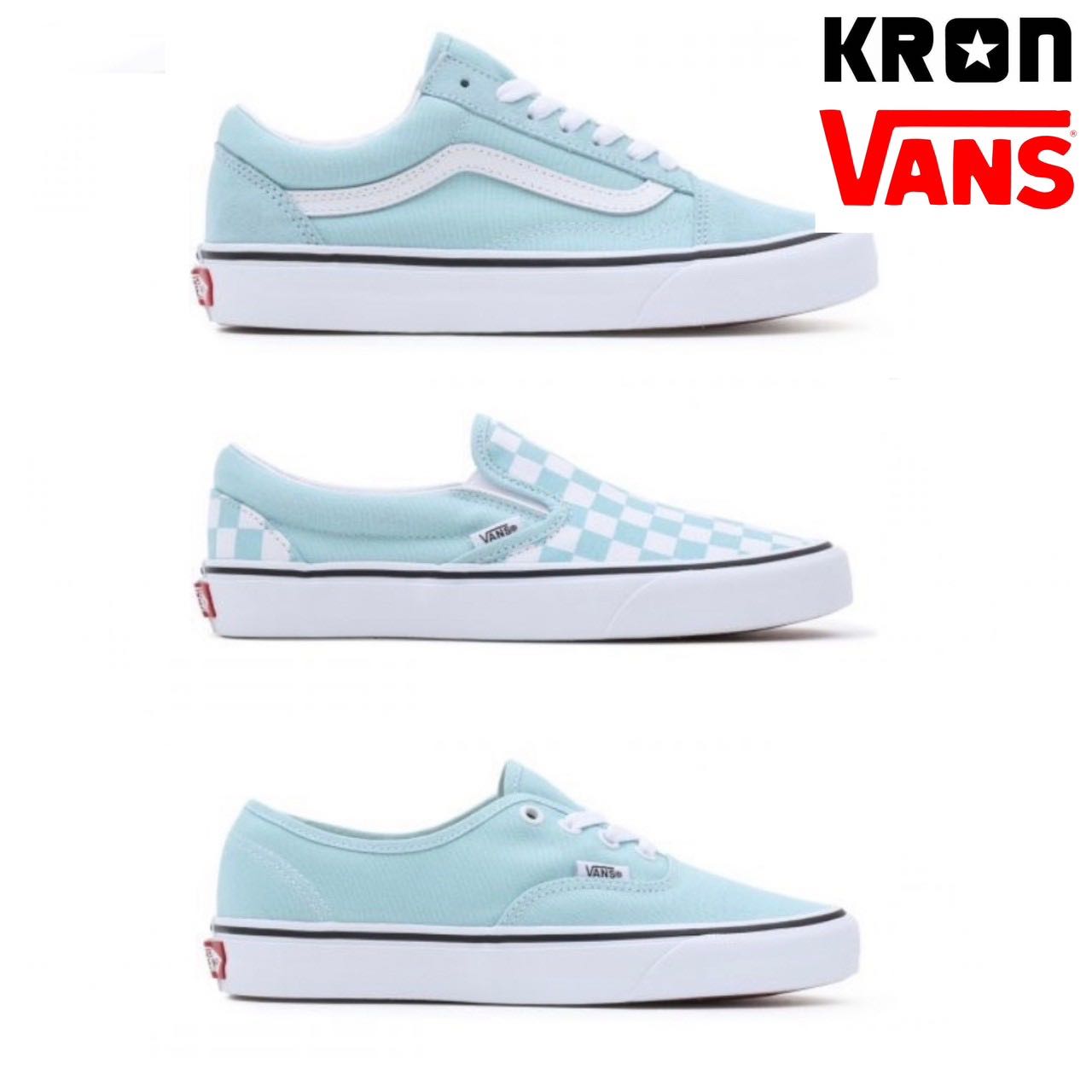 Vans Old Skool / Slip-On / Authentic Theory | Canal Blue 