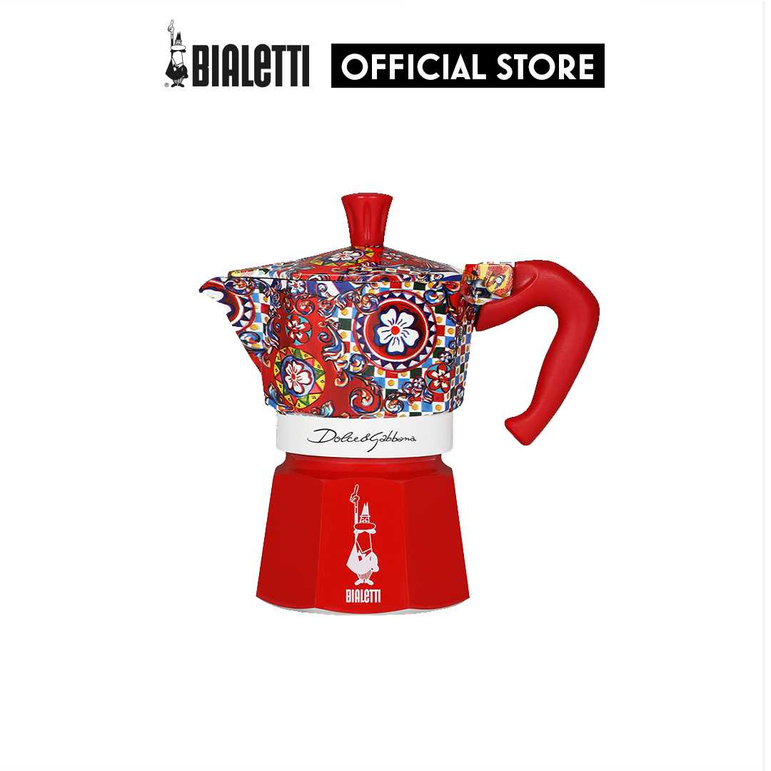 Bialetti x Dolce&Gabbana Carretto Siciliano Moka Express 3 Cups [BL-0005327]