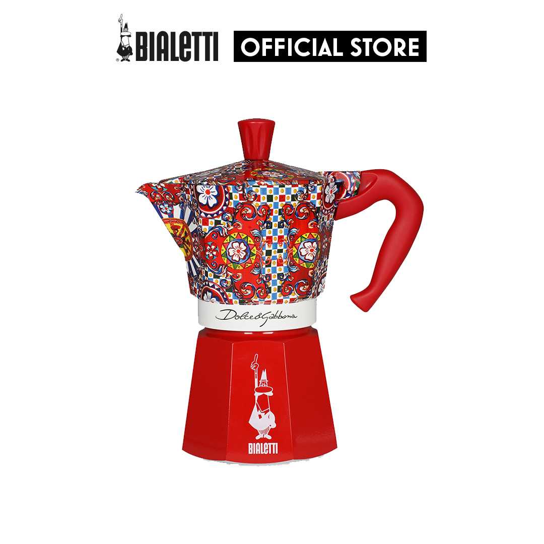 Bialetti x Dolce&Gabbana Carretto Siciliano Moka Express 6 Cups [BL-0005329]
