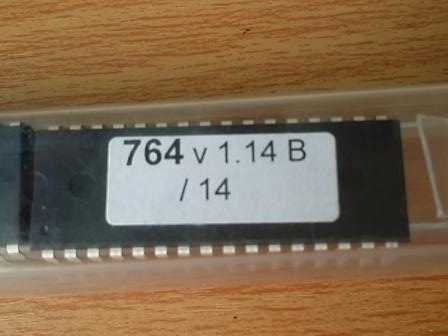 RS18-RS35 Flash memory No.764 for the board full control  for Washer Extractor(102764)  -AA