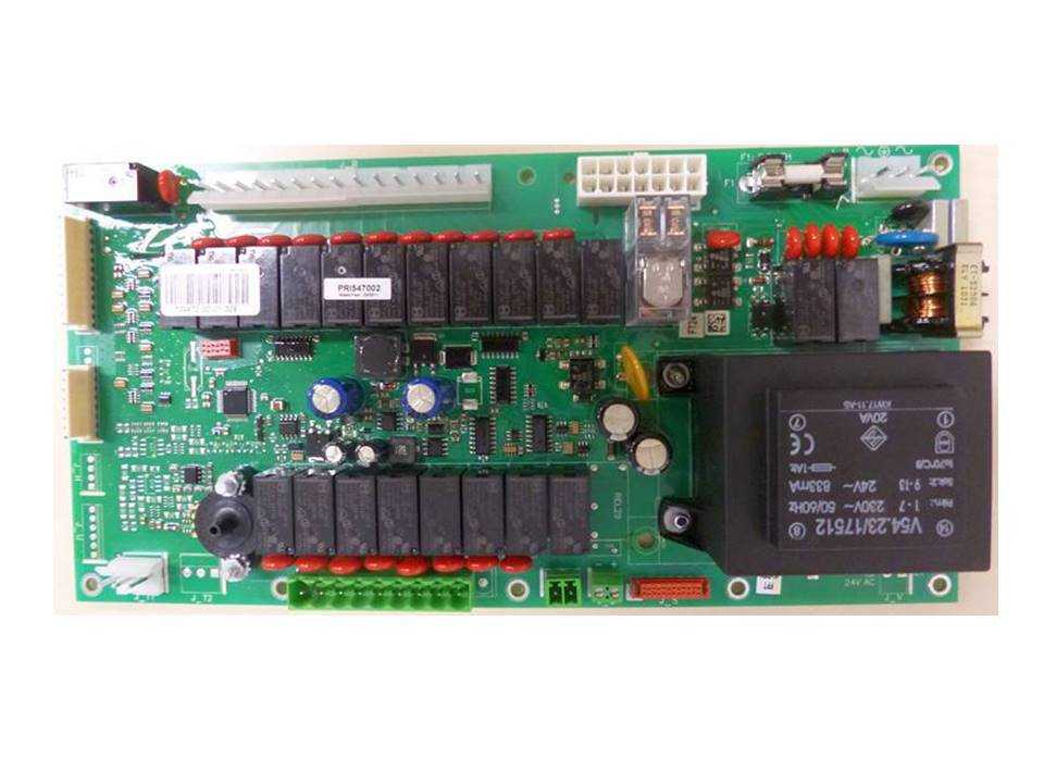 RX102-RX520 Control Board (green) Washer MC6 I/O for Washer Extractor (547002) -AA