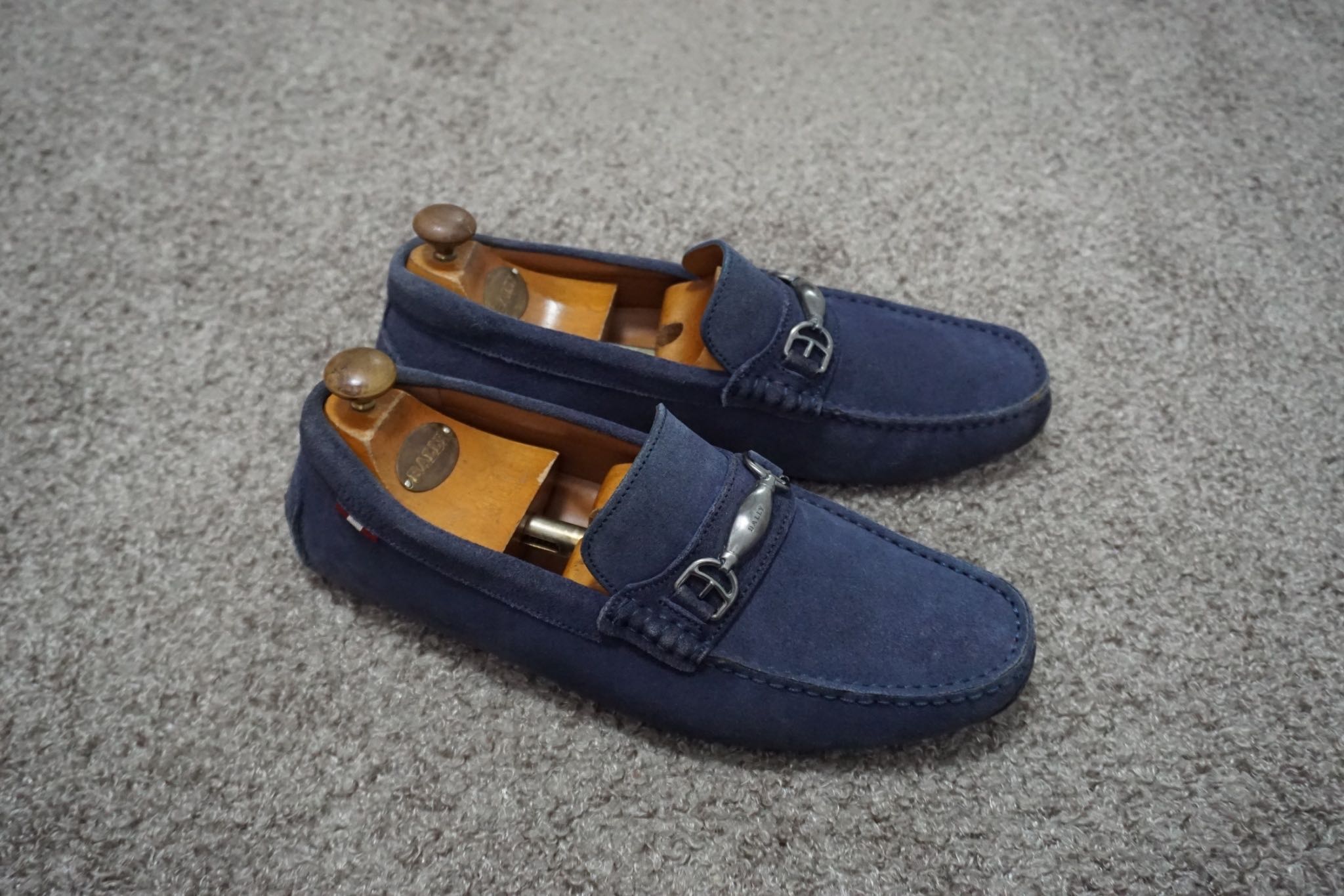 BALLY DRIVING SHOES size 7