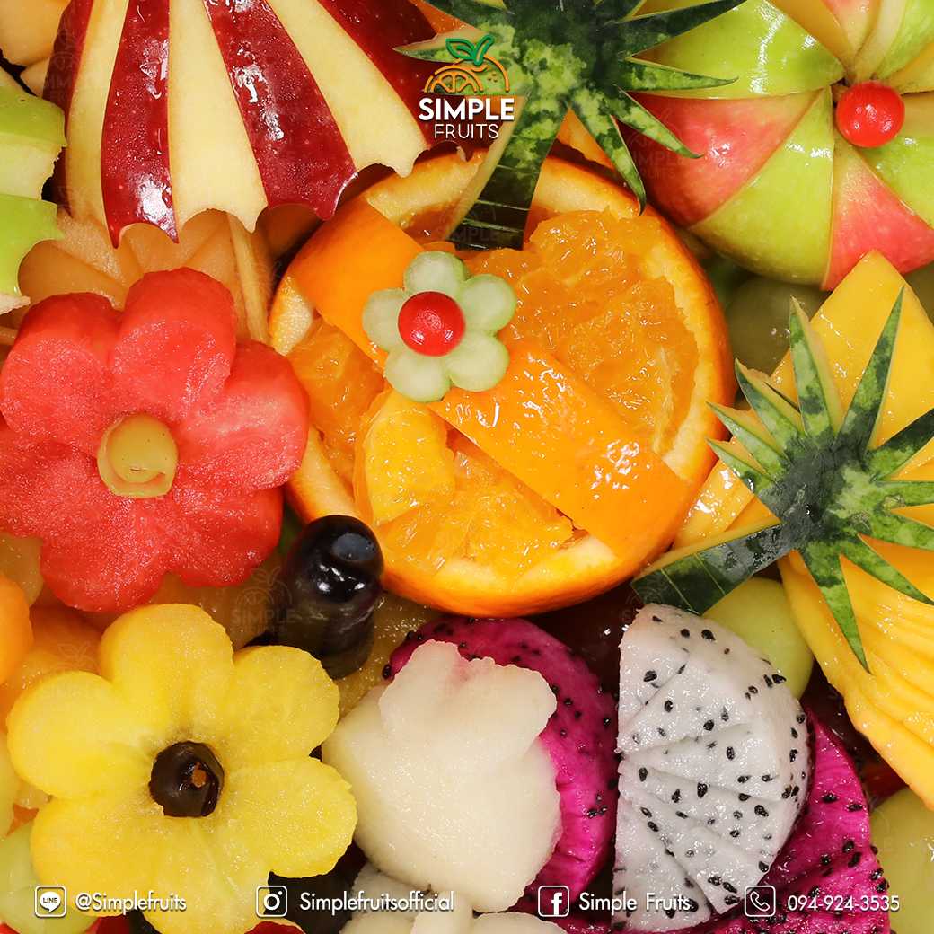 Summer Paradise Fruits Set