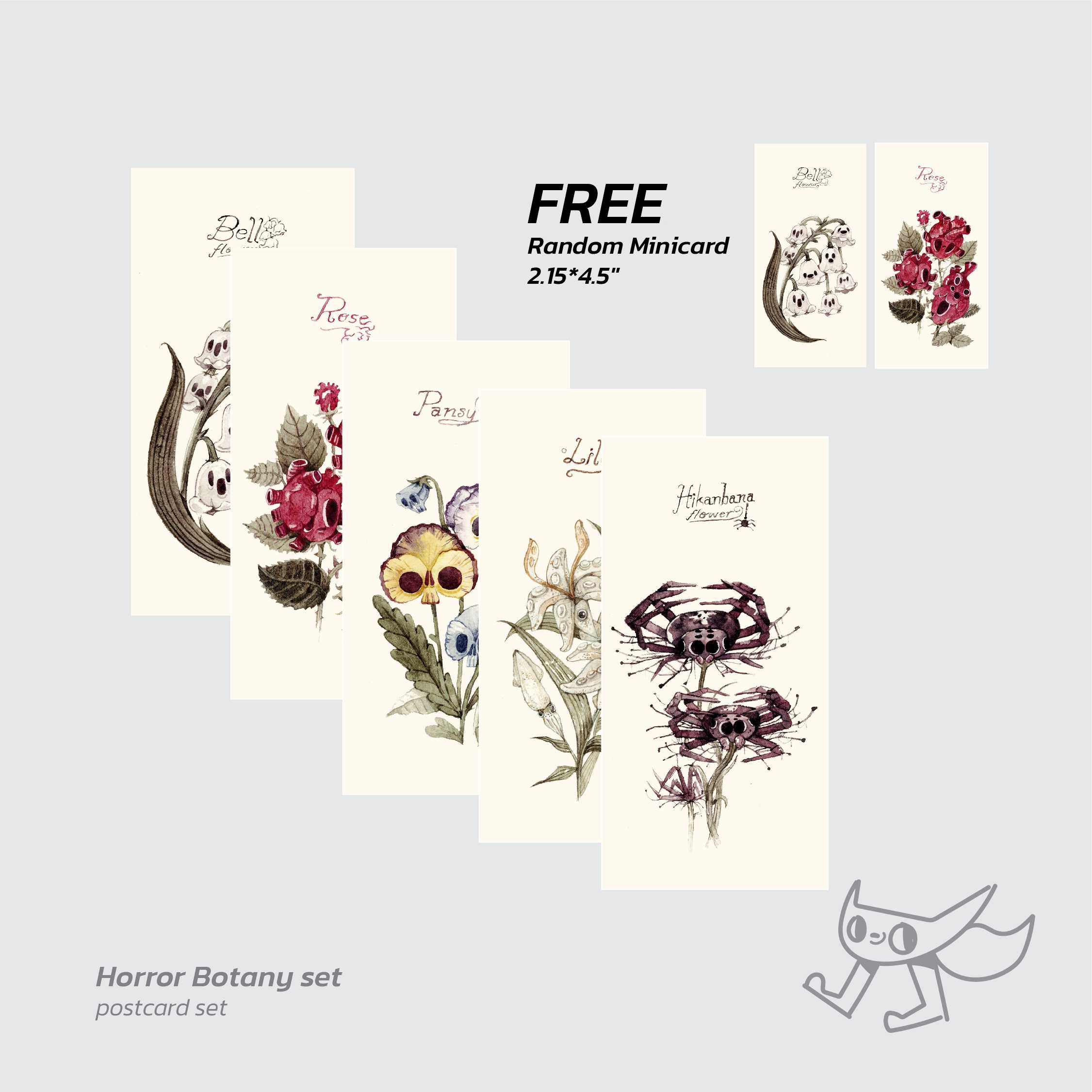 Horror botany set