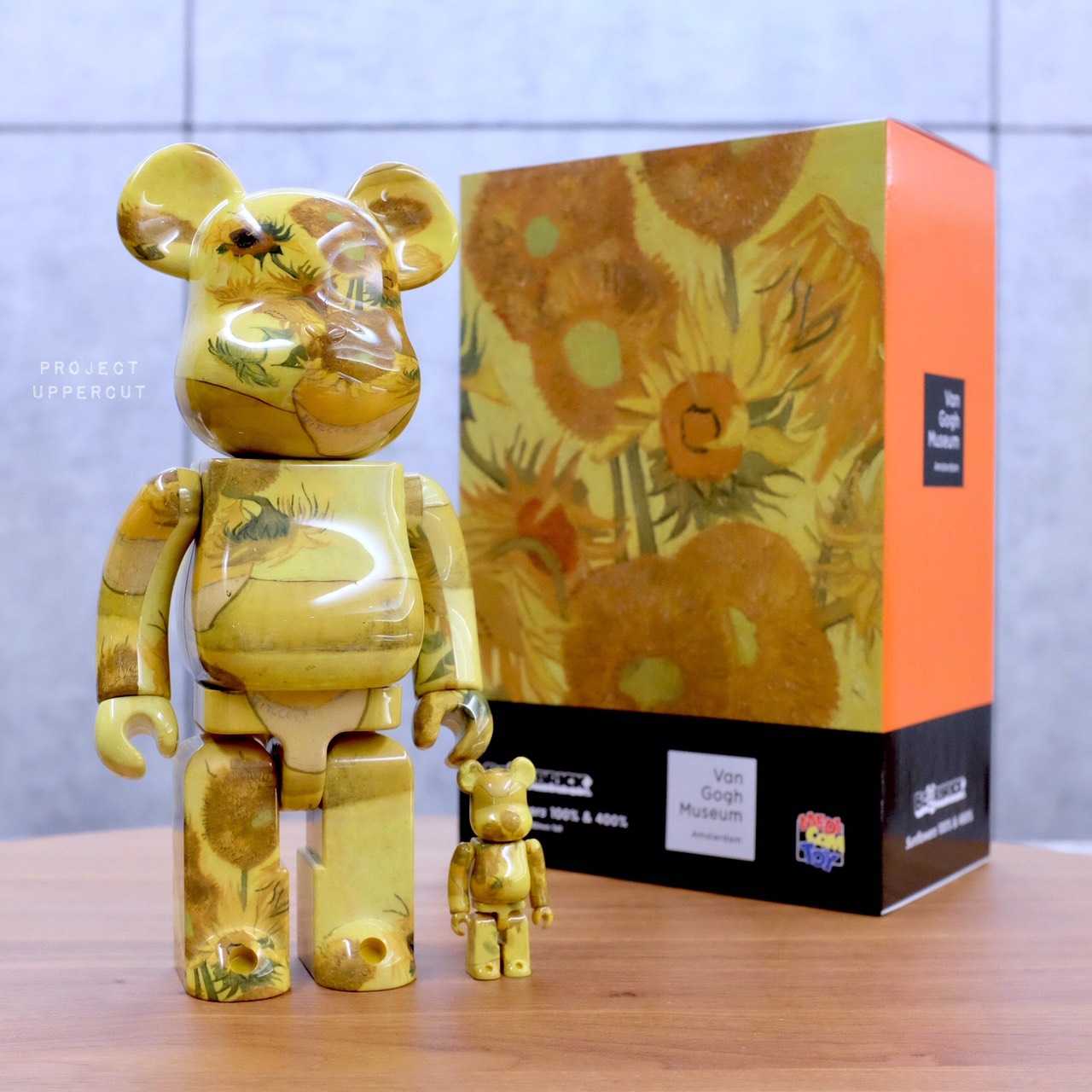 BE@RBRICK 400%+100% VAN GOGH MUSEUM - Sunflowers [New]