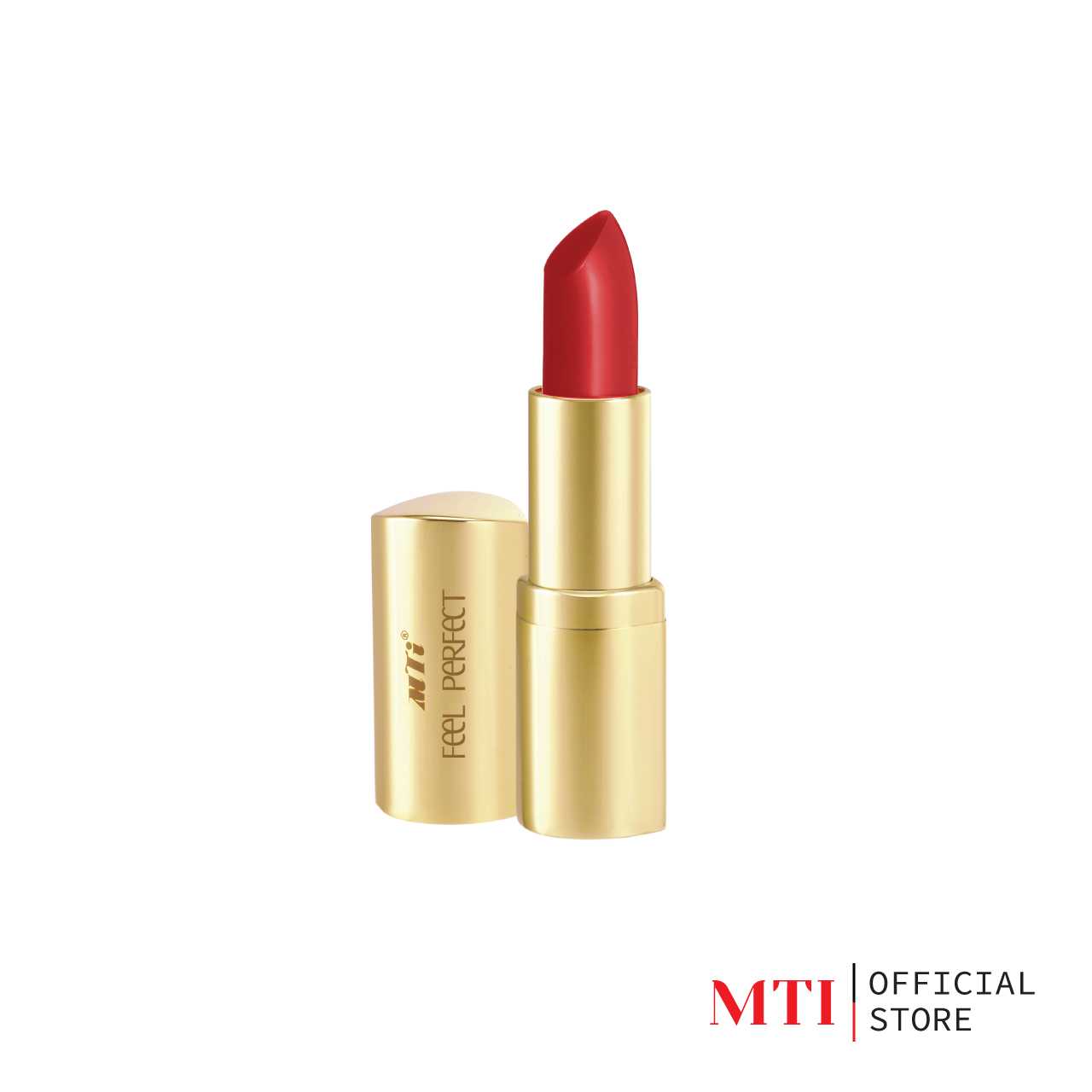 MTI (TLLG5)Feel Perfect MATT LIPSTICK ลิปสติกเนื้อแมทท์ผสมทองคำบริสุทธิ์ 3.9g.