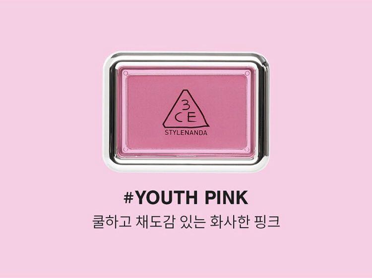 พรีออเดอร์   🌈💥 3ce 3CE New Take Face Blusher youth pink 