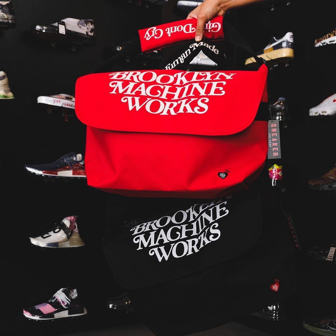 Human Made x Girls Don't Cry x Brooklyn Machine Works