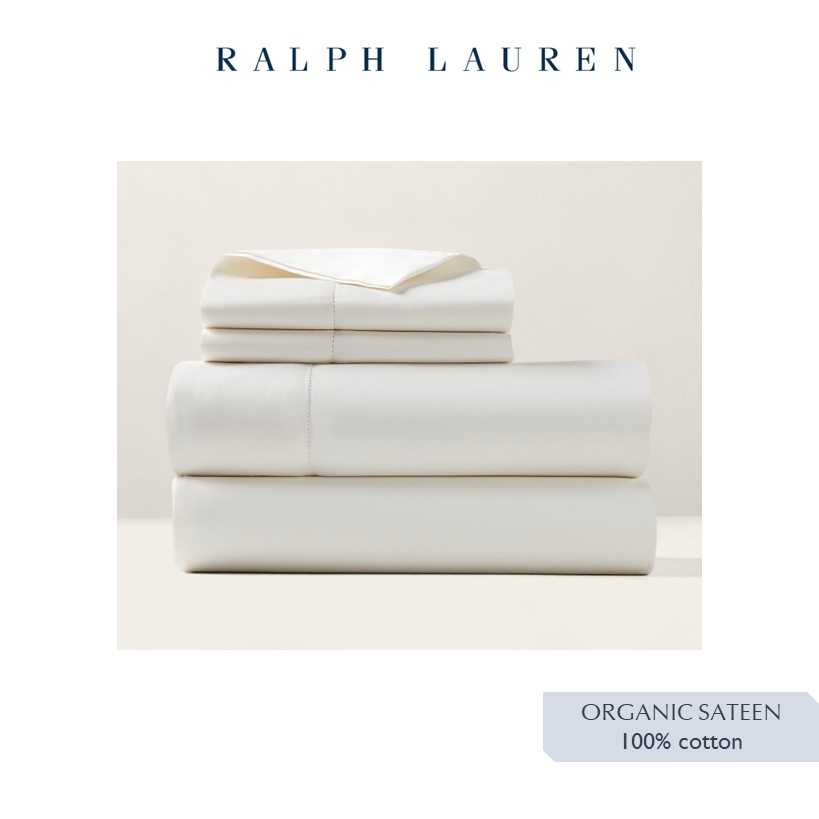 R4COGCRE Organic King Fitted Sheet 3pcs/Set - Parchment